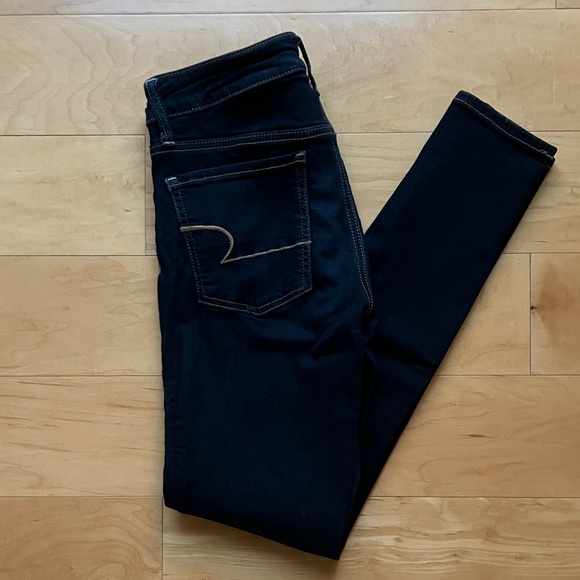 American Eagle ~ Jeggings ~ Super Super Stretch ~ 6 Regular - Picture 3 of 12